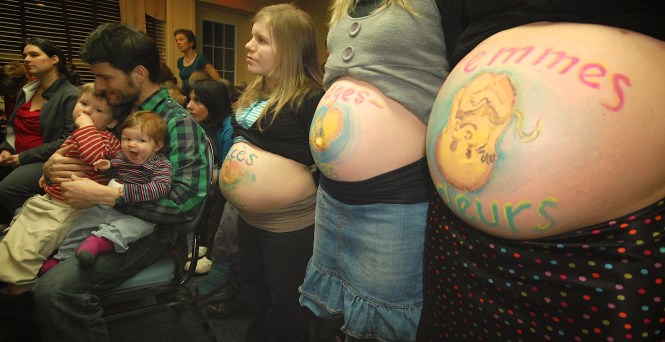 PRÉSENCE REMARQUÉE DU COLLECTIF ACCÈS SAGES-FEMMES AU CA du CSSS